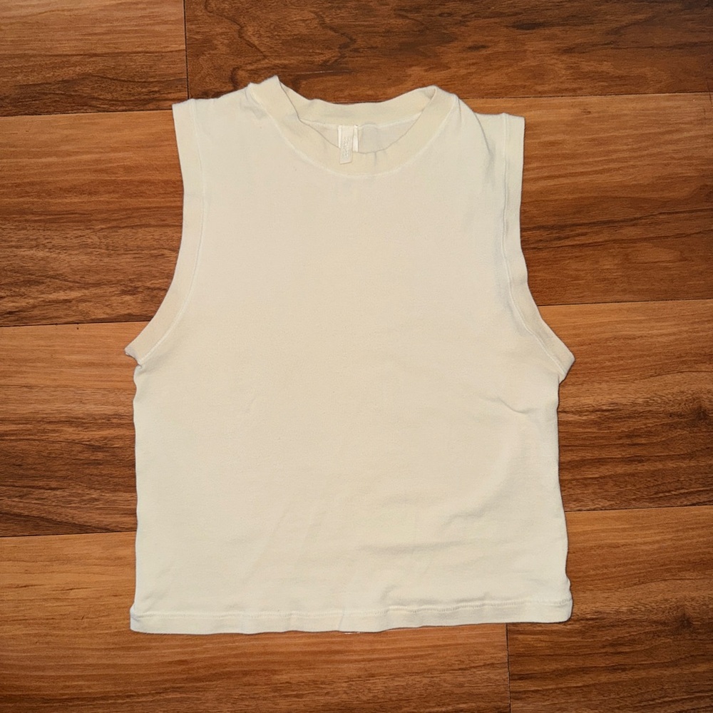 SKIMS cotton stretch sleeveless top tank. Large
